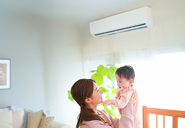 小さなお子さまや高齢者がいるご家庭のイメージ